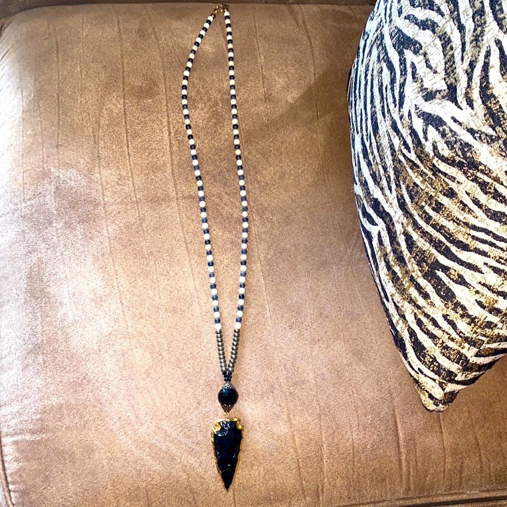 Beautiful 😻 bohemian style tribal necklace by fabulina designs